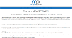 Desktop Screenshot of memorypower.org