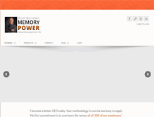 Tablet Screenshot of memorypower.com